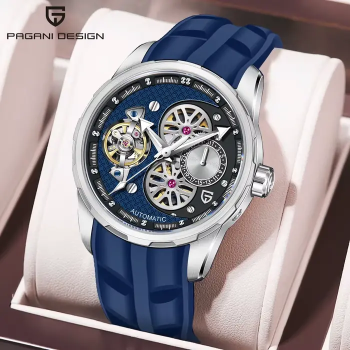 Nouvelle Montre de Luxe Pagani Design 2026 Montre Automatique Mécanique Tourbillon Montre de Sport Étanche Pour Hommes Occasions Spéciales