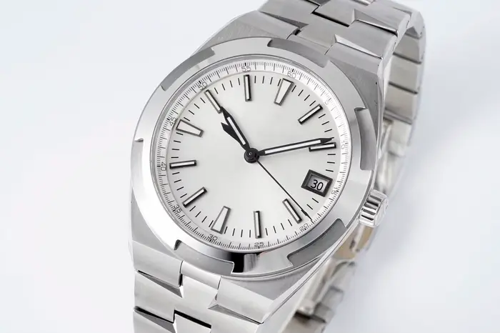 Overseas-ANGLANG 4500V Montres pour hommes Montre mécanique automatique 40MM Bracelet en acier