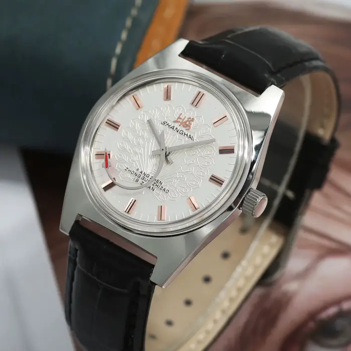 Shanghai 36MM montre mécanique à remontage manuel 7120