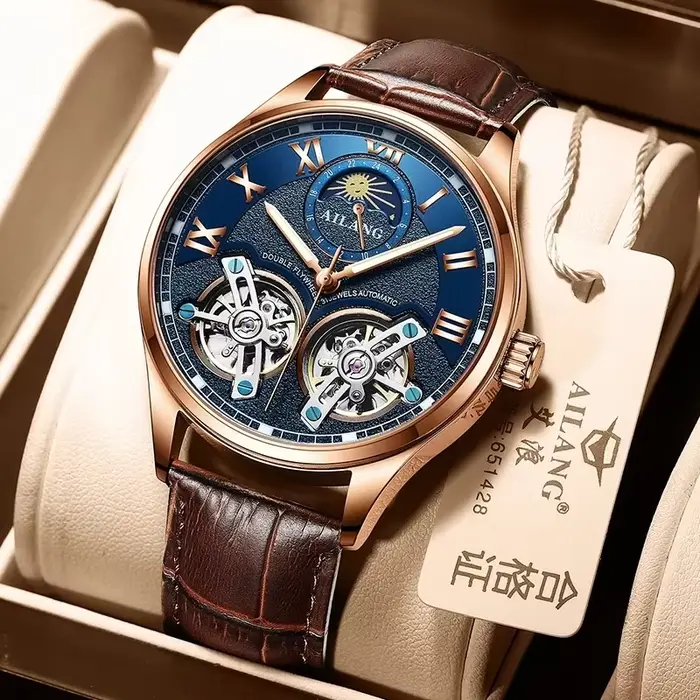 AILANG Montre mécanique automatique originale pour homme