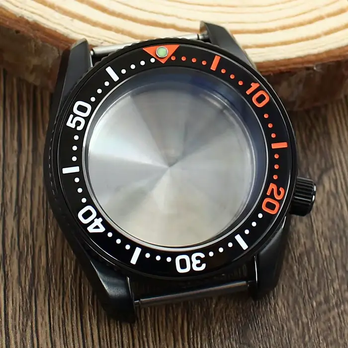 Boitier de montre Fanya losch SKX PROSPEX SPB385J1 en acier inoxydable avec verre saphir pour mouvements Seiko robuste et élégant pour homme occasions sportives et formelles