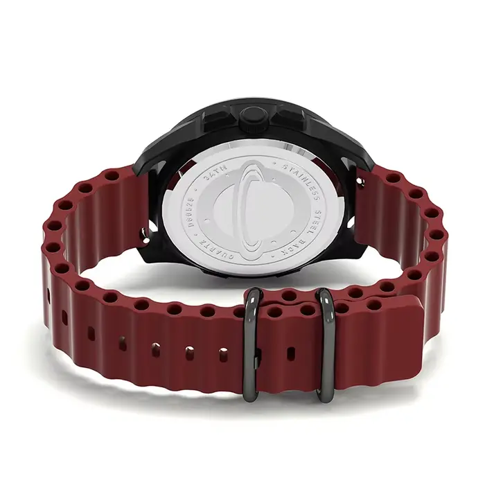Daniel Gorman Planet Series montre à Quartz pour hommes magnétique analogique boule de fer lumineux Sport