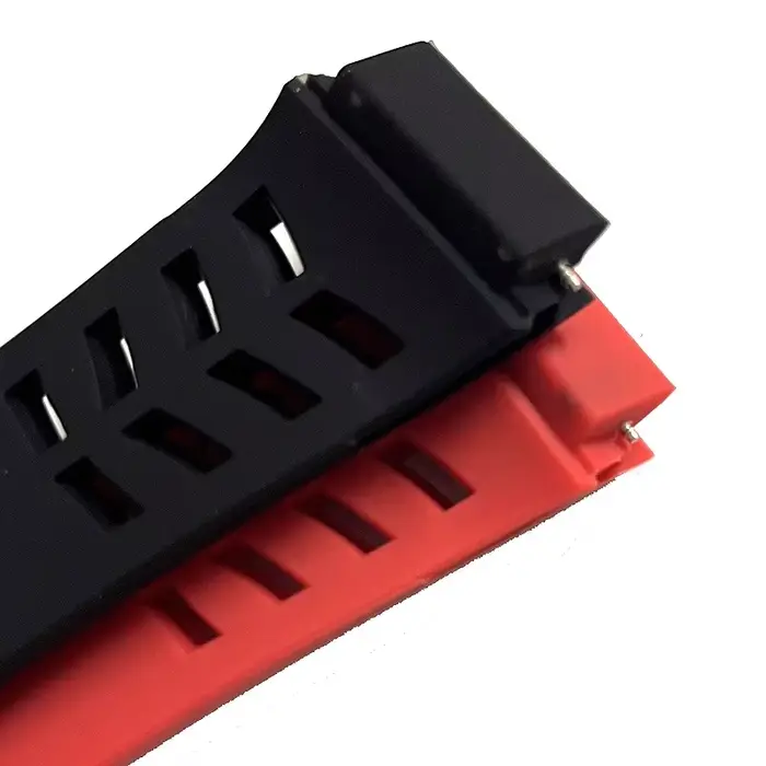 Bracelets de montre en caoutchouc naturel de haute qualité pour Richard Mille