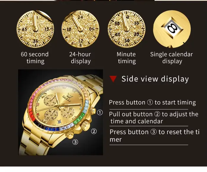 Montre à quartz pour homme OLEVS 2939
