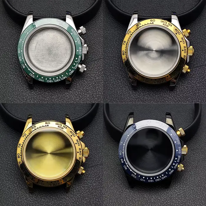 Boîtier en acier pour montres pour hommes
