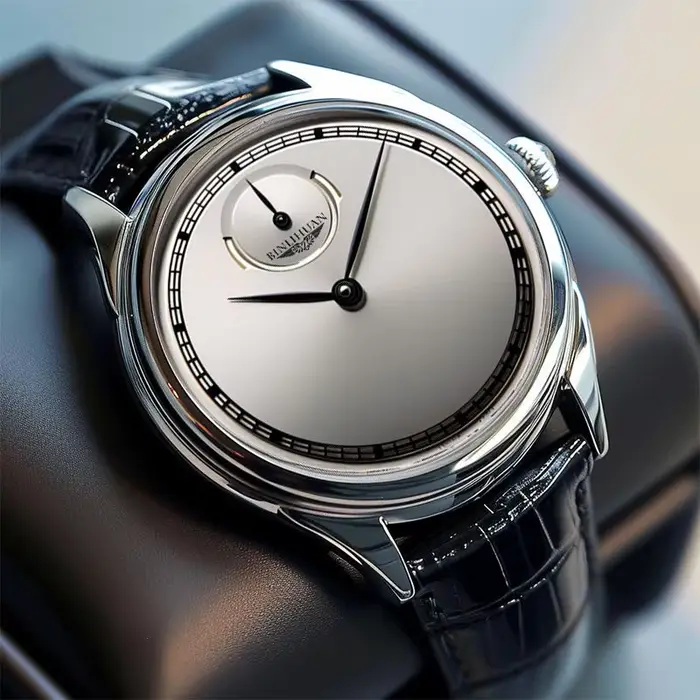 2025 nouvelle mode hommes d'affaires en cuir noir étanche montres à Quartz analogique montre-bracelet cadeau d'anniversaire