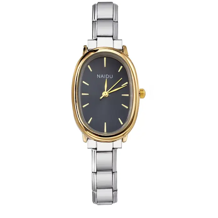 Montre-bracelet à Quartz pour femmes, Design minimaliste, tendance, bracelet en acier inoxydable, la