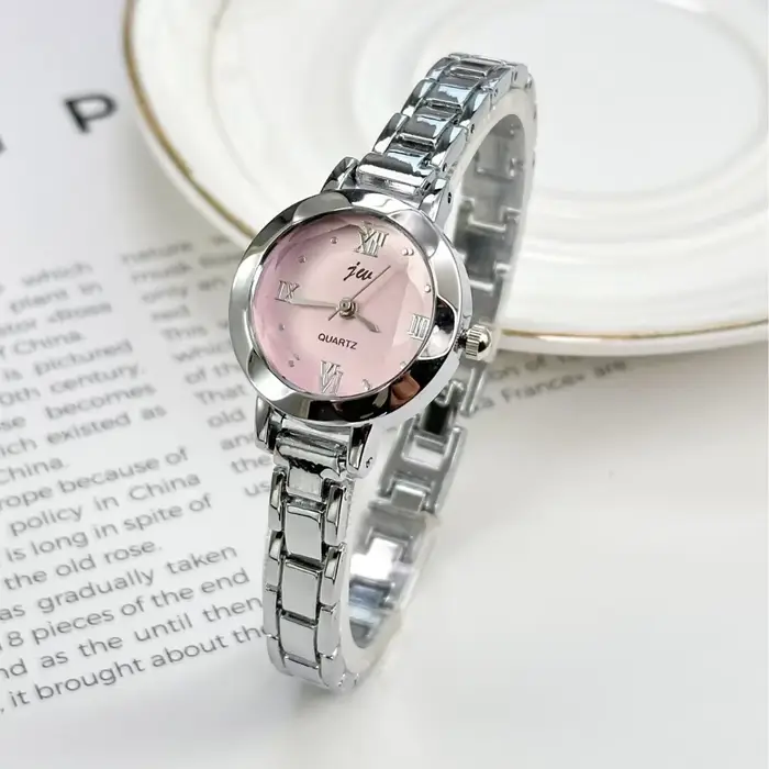 L-Montre de Luxe à Petit Cadran pour Femme