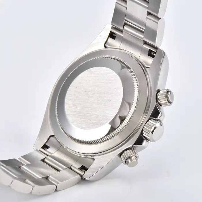 39.5MM VK63 montre de luxe affaires décontracté mode étanche verre saphir lumineux mécanique