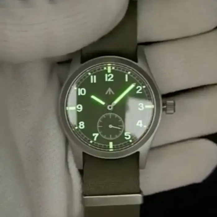 MILITREK 2025 montre à Quartz pour hommes mis5 1L45 37mm verre saphir militaire lumineux étanche en acier inoxydable Reloj Hombre