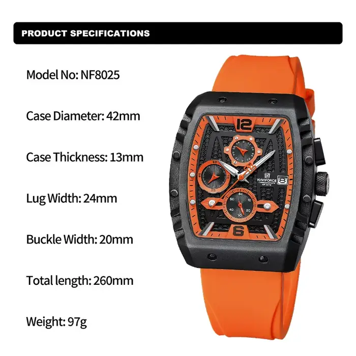 NAVIFORCE – montre-bracelet créative pour hommes