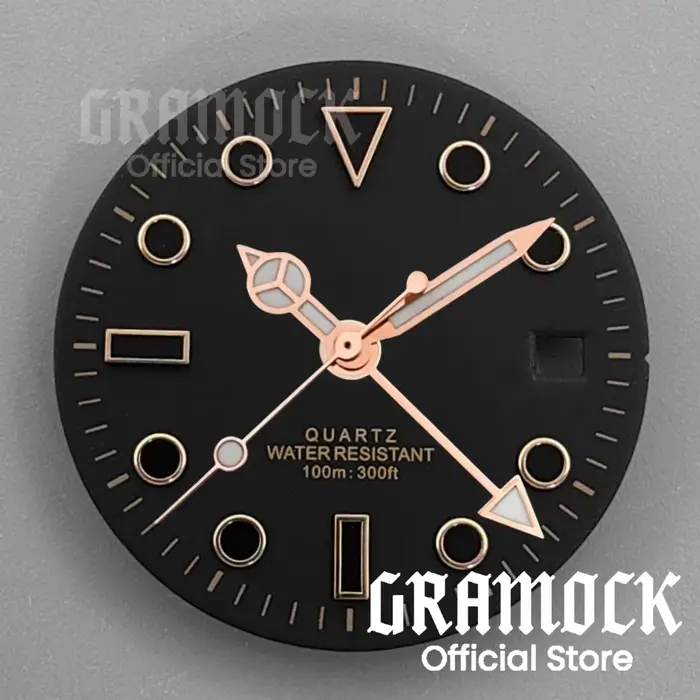 Montre GMT Acier Inoxydable Boîtier 29mm Multicolore Lumineux Ronde 515 Quartz Occasions Spéciales Hommes