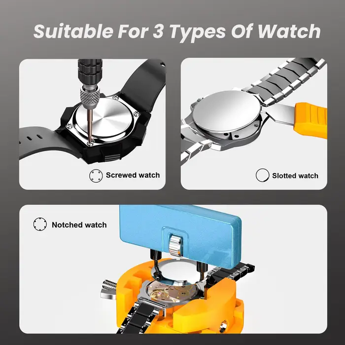 Kit de remplacement de piles pour montre