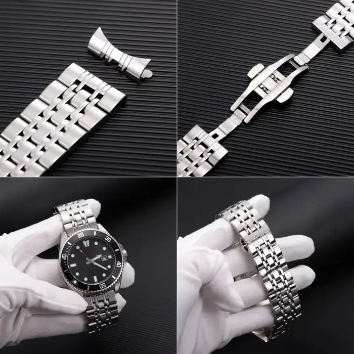 Bracelet de montre en acier inoxydable solide pour Tissot pour citoyen
