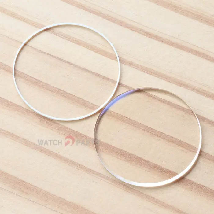 Verre saphir à revêtement AR double face pour montre IWC Ingenieur automatique IW357001 40 mm
