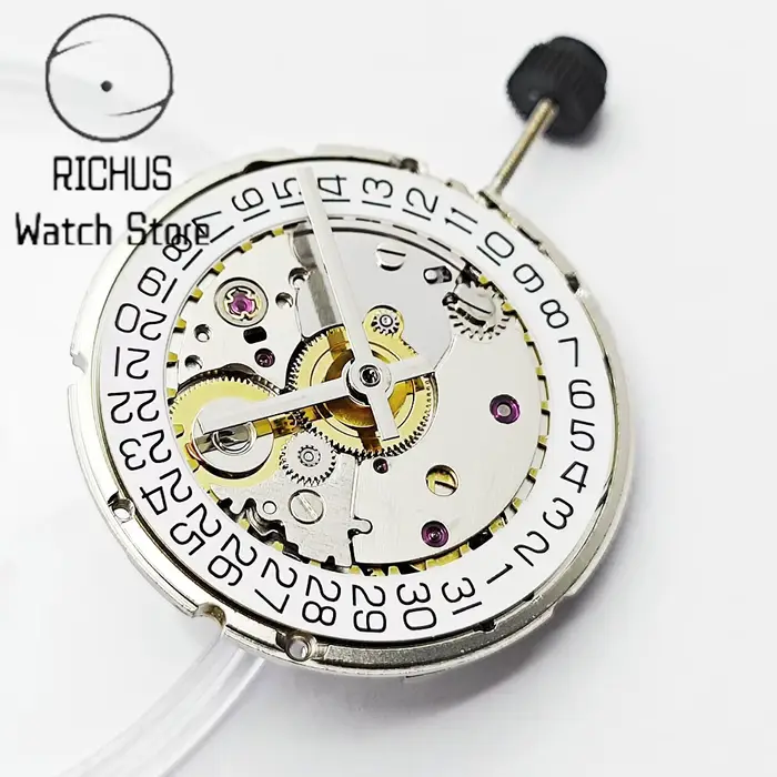 Mouvement de montre automatique mécanique ST2130 ETA 2824-2 à 25 rubis
