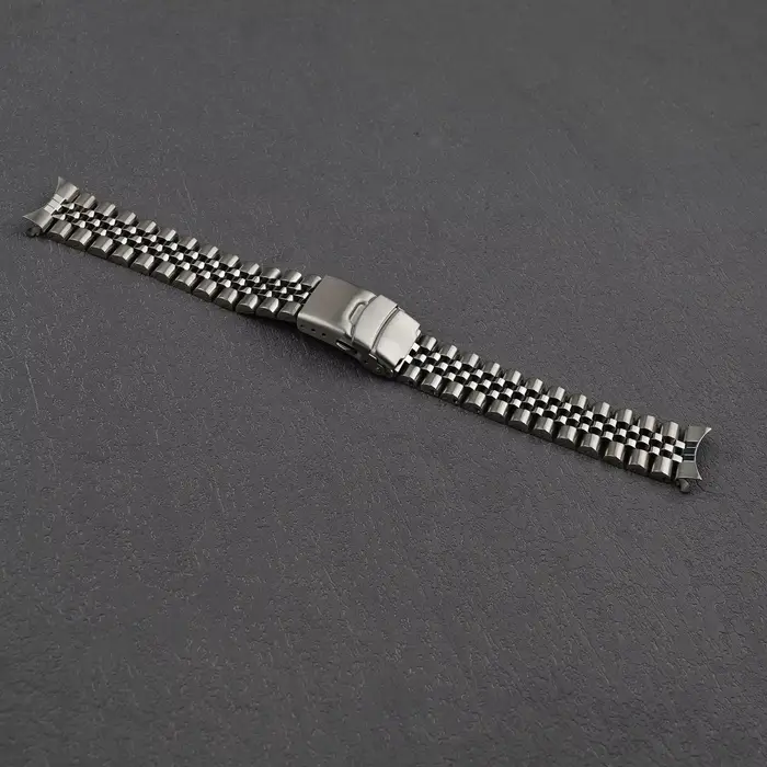 Pour Seiko Presage SSA343 Cocktail Time 20mm argent jubilé acier Bracelet de montre