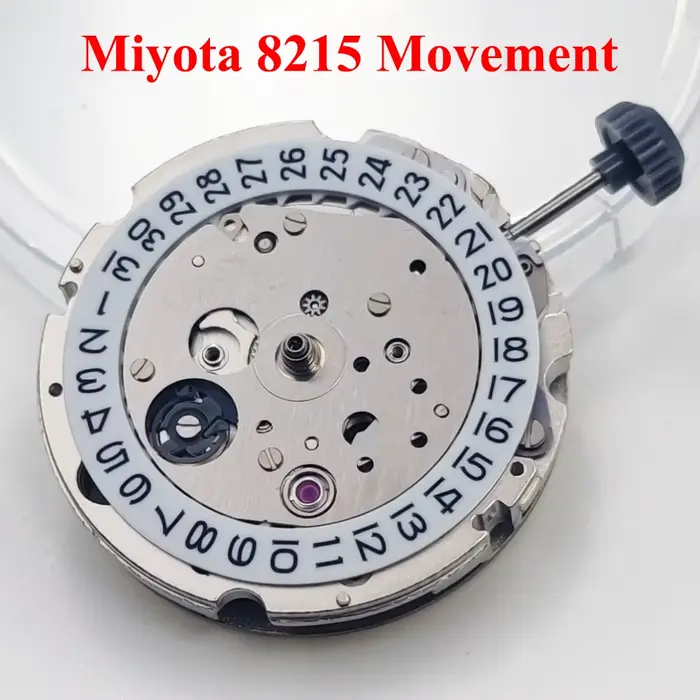 Mouvement de montre japonais Miyota 8215, mécanisme de remplacement automatique, 21 bijoux, pièces d