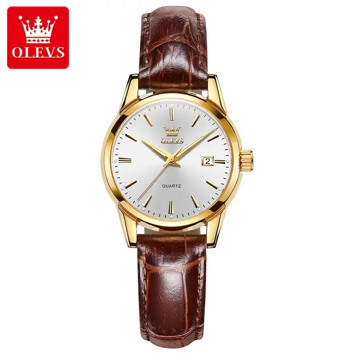 Montre OLEVS pour femmes, montre-bracelet à quartz de luxe de marque supérieure pour femmes, bracele