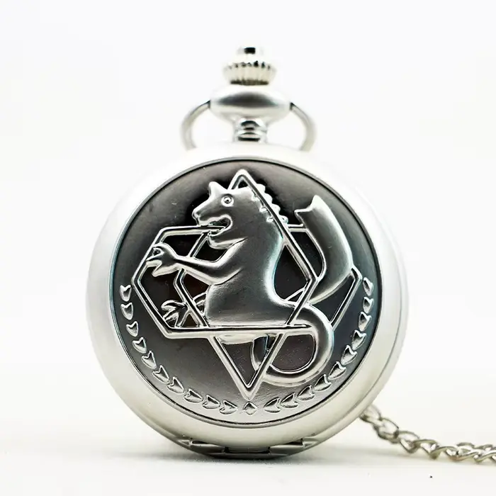 Montre de poche vintage Full Metal Alchemist Edward Elric Cosplay