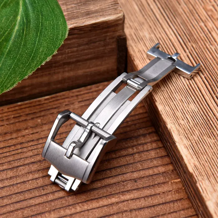 Boucle de montre déployante en acier inoxydable TONJETT pour bracelet