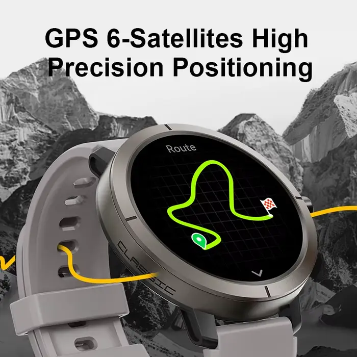 2026 GPS Smartwatch AMOLED 1.32 "montre militaire appel 5ATM étanche 170 Modes de Sport