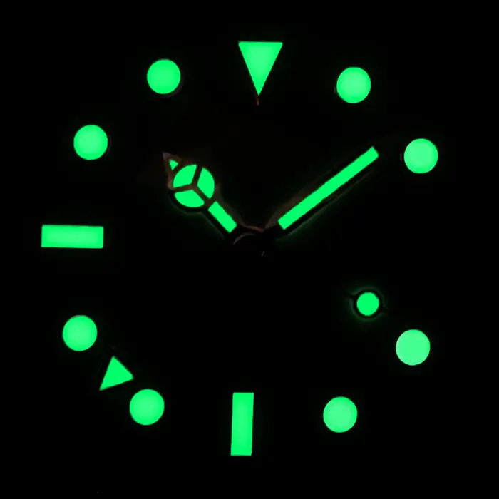 Gramock – cadran de montre Vintage marron café