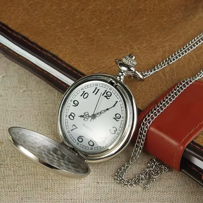 Montre de poche vintage pour homme et femme