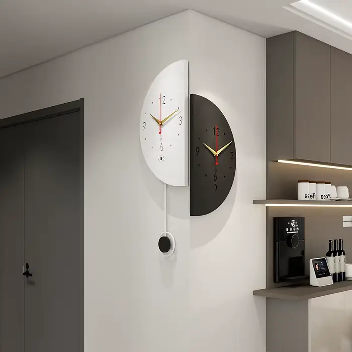 Horloges murales Double face pour salon
