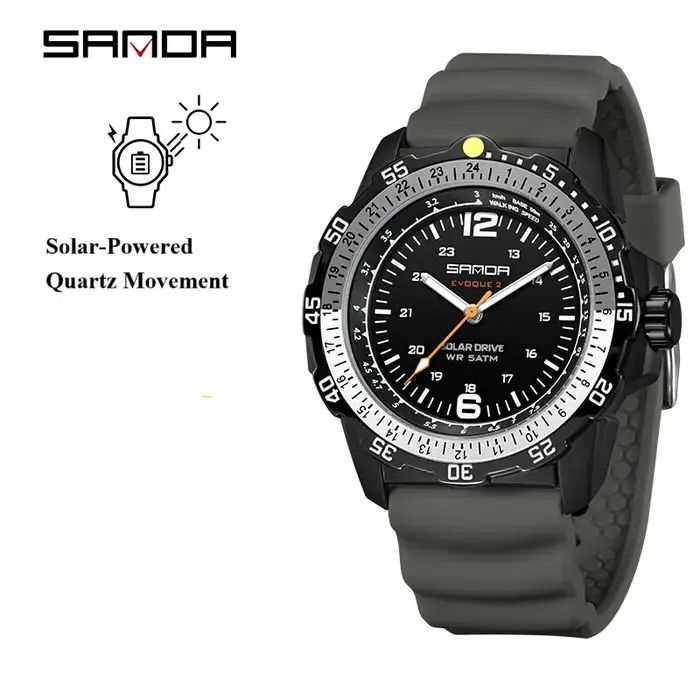 Sanda – montre créative à énergie solaire pour hommes