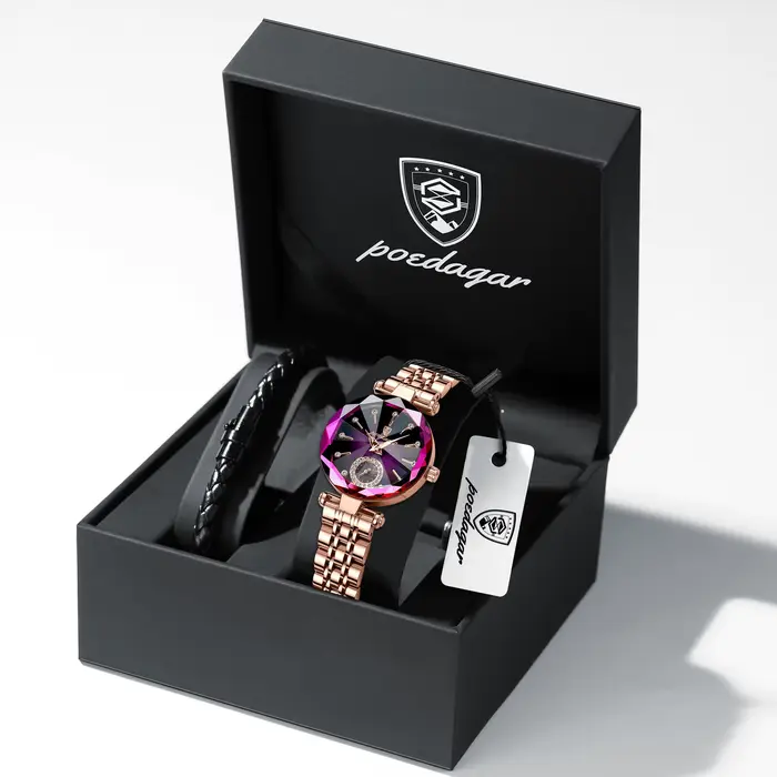 Montre de luxe POEDAGAR pour femmes, étanche, décontractée, à quartz, montre-bracelet pour femmes, h