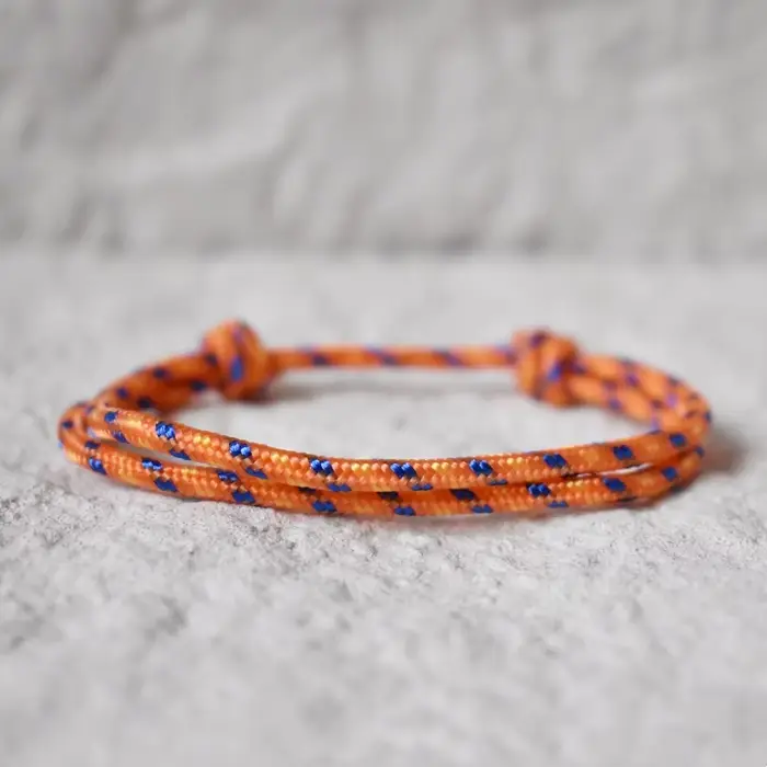 Bracelet Manta 2026 pour Homme, Double Couche, Réglable, en Corde Paracorde, Bijou Marin Coloré Spor