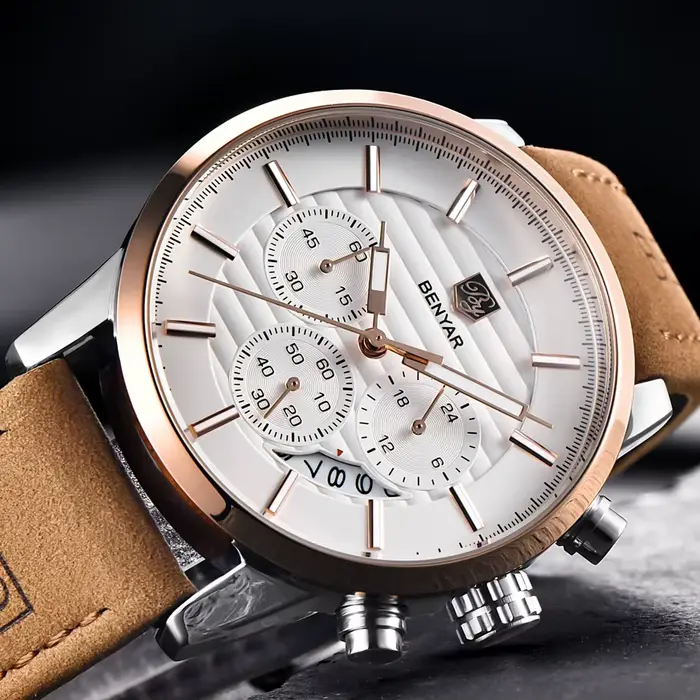 Montre-bracelet à quartz pour homme