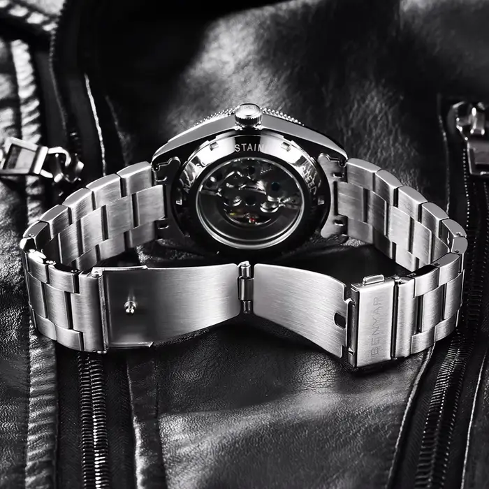 Nouvelle montre BENYAR pour hommes, montre mécanique de luxe, résistante à l'eau, pour homme, style élégant, occasions formelles et quotidiennes