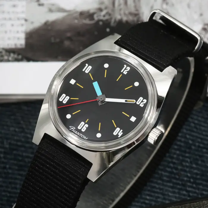 PHANTOM montre mécanique à remontage manuel pour hommes 7120