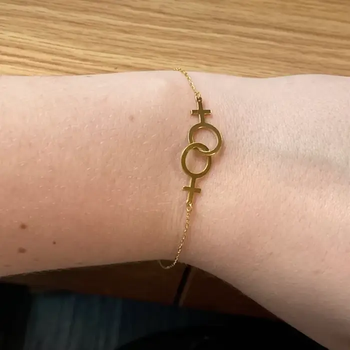 Bracelet Double Vénus Symdains pour Femme