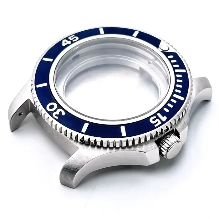 Boîtier de montre de plongée OTBROTHER en acier inoxydable 316L pour cadran 31-31.5mm résistant à 100mètres d'eau sans logo à offrir pour homme et femme occasions spéciales