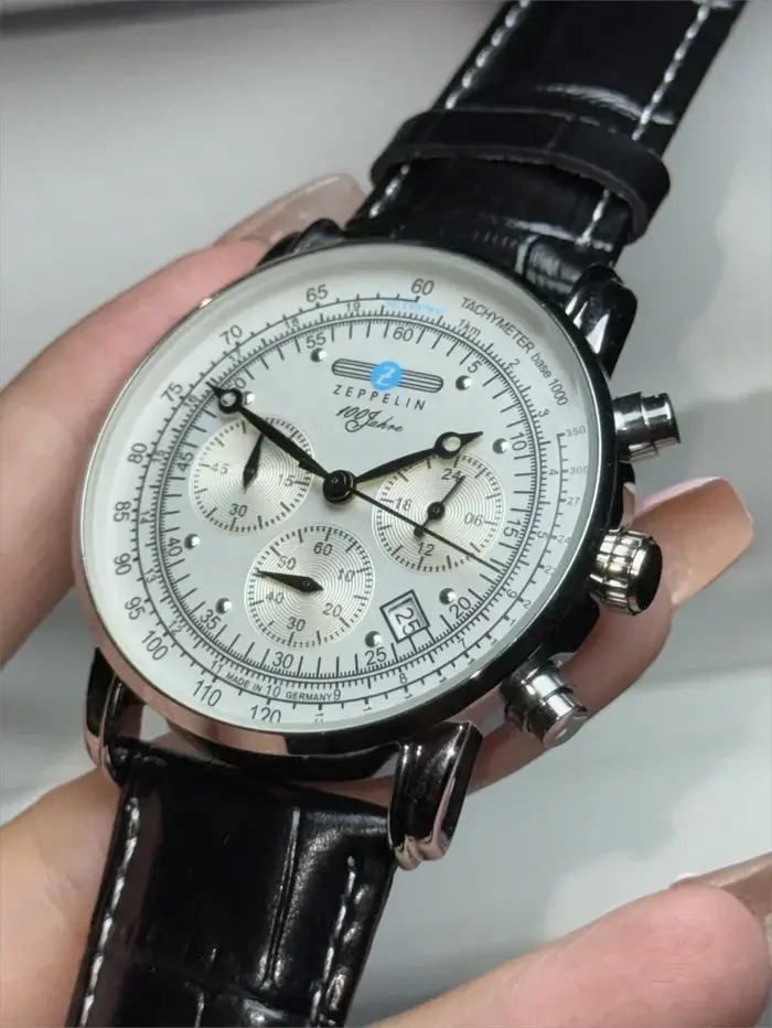 Nouvelle Montre Classique Homme 2026 Avec Fonction Chronographe et Calendrier Complet En Acier Inoxydable Pour Occasions Spéciales
