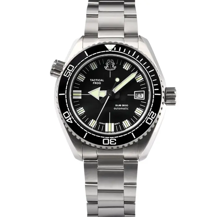 Montre de luxe tactique Frog 41MM pour hommes