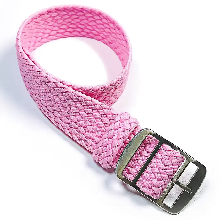 Bracelet tissé en tissu pour Bracelet de montre Perlon, Bracelet de remplacement en Nylon 14mm 16mm 
