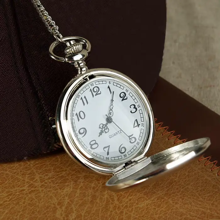 Montre de poche vintage pour homme et femme