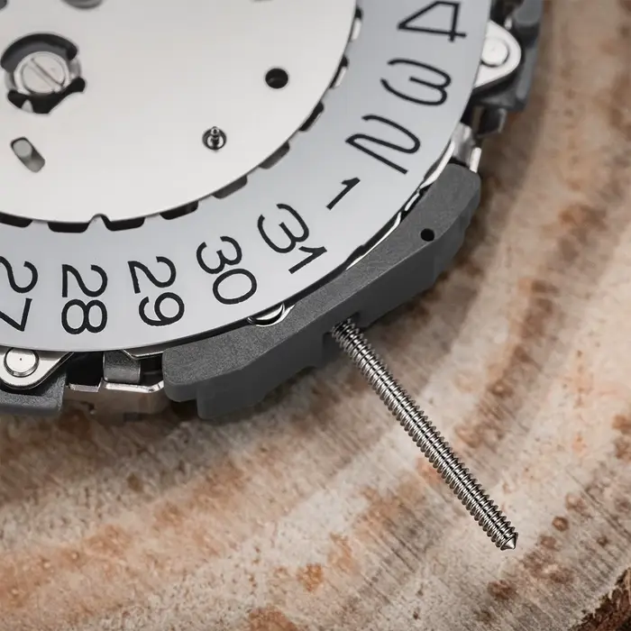 Mouvement à Quartz Chronographe CAOWTAN 925 Serti Zirconium Blanc Élégant Occasions Spéciales Montre à Remontoir Automatique Durabilité Précision Horlogerie