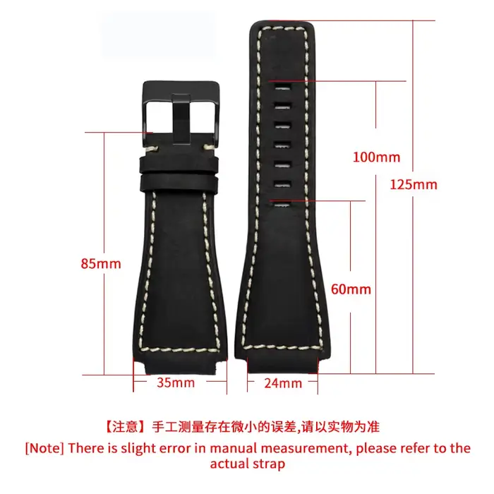 Bracelet de montre en cuir véritable pour hommes et femmes élégant et durable pour toutes les occasions spéciales et quotidiennes