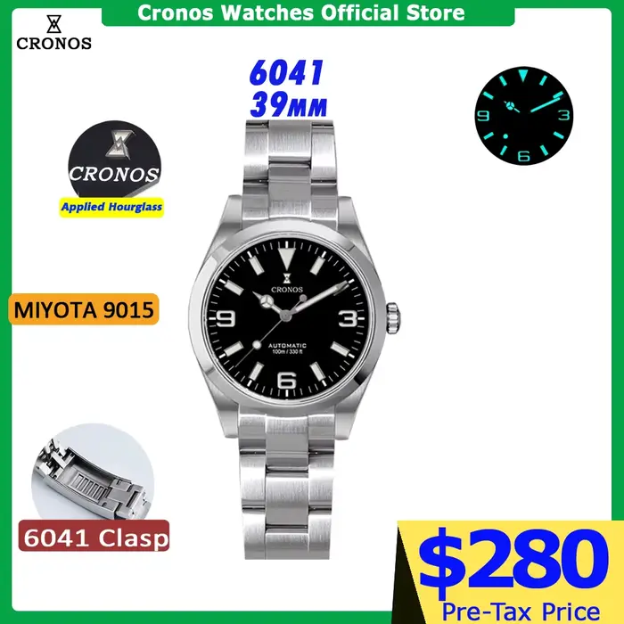 Cronos EX – montre mécanique pour hommes