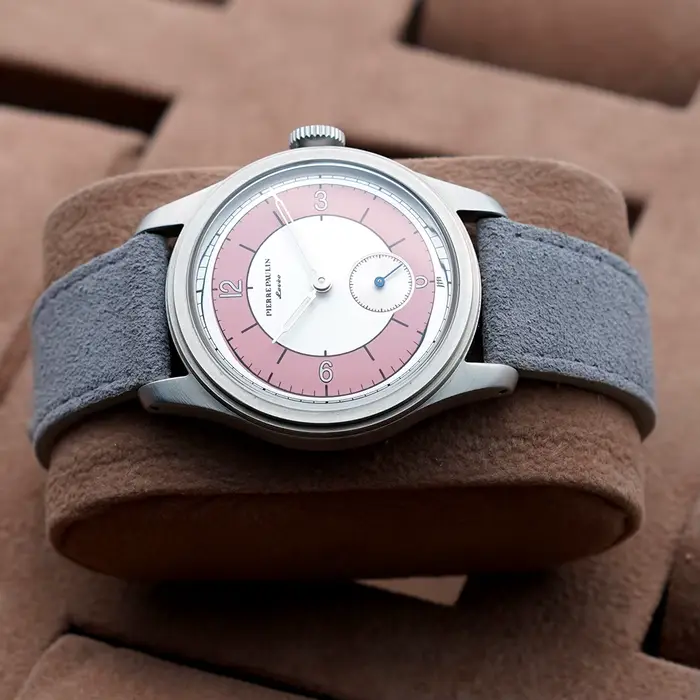 Montre MERKUR Vintage Sector Montre de Plongée Style Mode Casier Rond Mouvement Manuelle Résistance à l'Eau 50m Occasions Spéciales