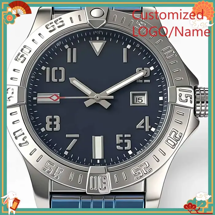 Montre de luxe pour homme DONG Store 45 mm en acier 904L