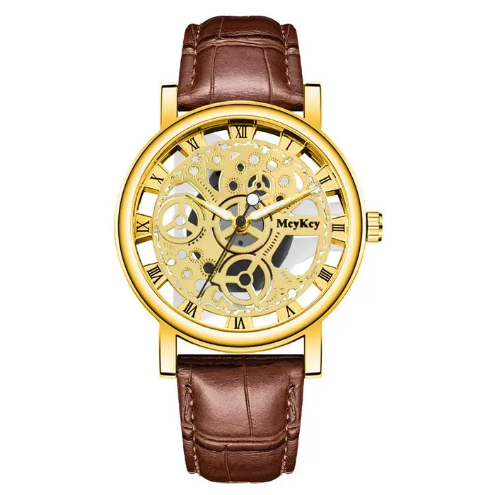 Montre à Quartz en alliage pour hommes