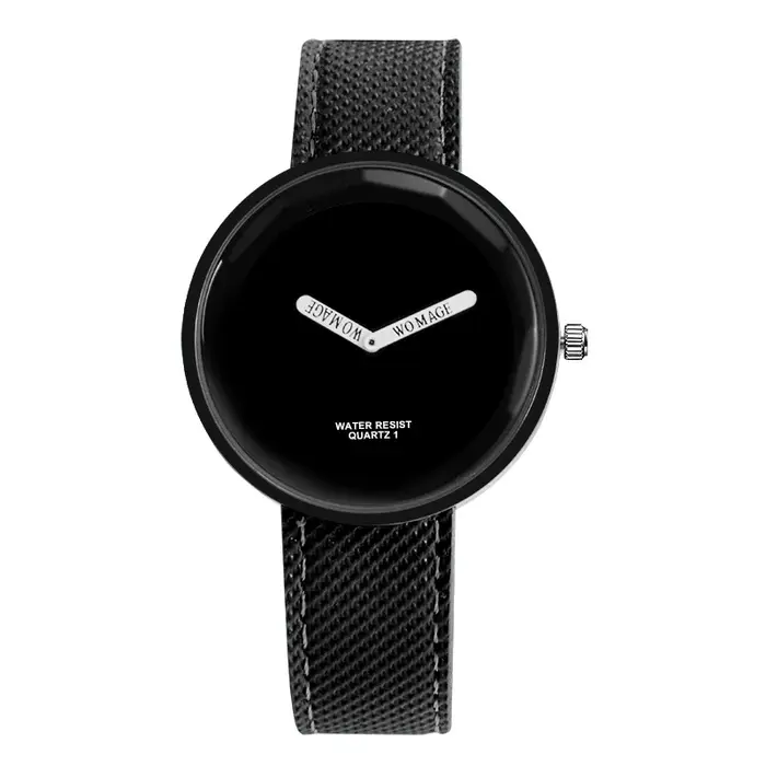 Montre de mode femmes Quartz robe montres élégant bracelet en cuir Pu Montre-bracelet décontractée Femme
