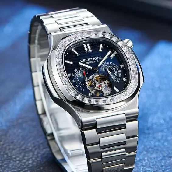 Montre automatique Reef Tiger pour homme