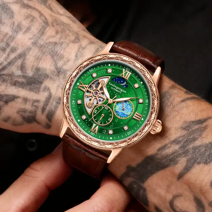 Montre mécanique automatique de luxe pour homme